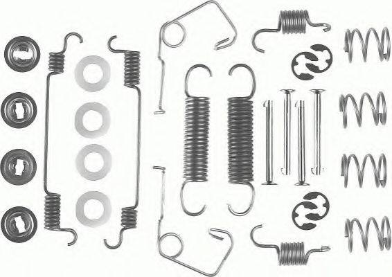 FERODO FBA73 Комплектуючі, гальмівна колодка