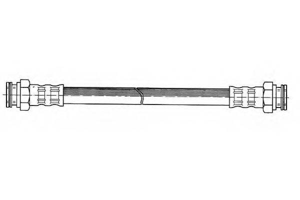 FERODO FHY2187 Гальмівний шланг