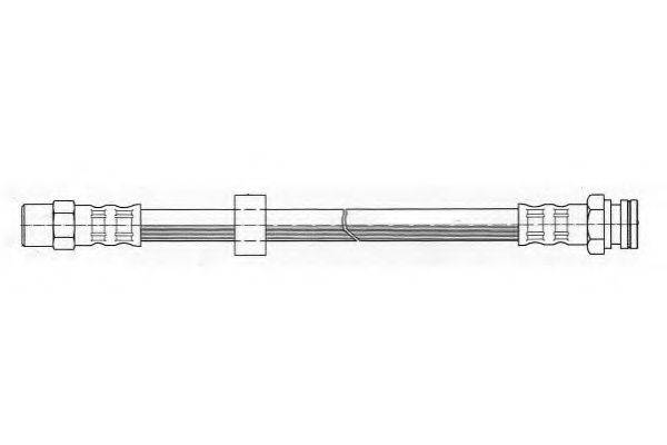 FERODO FHY2205 Гальмівний шланг