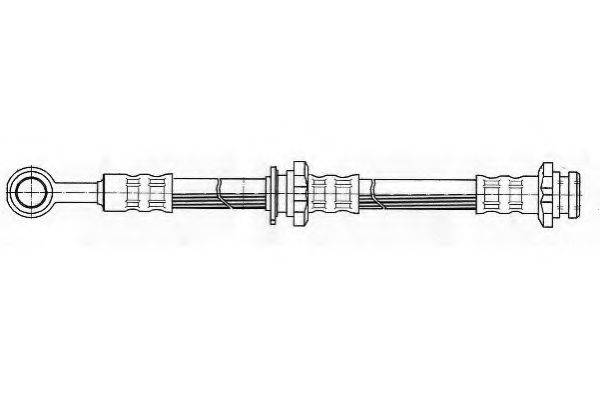 FERODO FHY2234 Гальмівний шланг