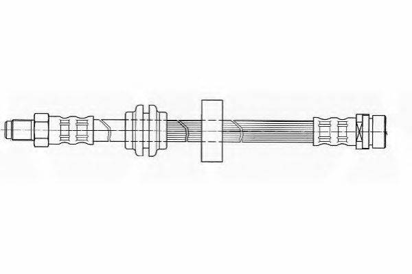 FERODO FHY2453 Гальмівний шланг