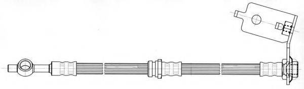 FERODO FHY2643 Гальмівний шланг