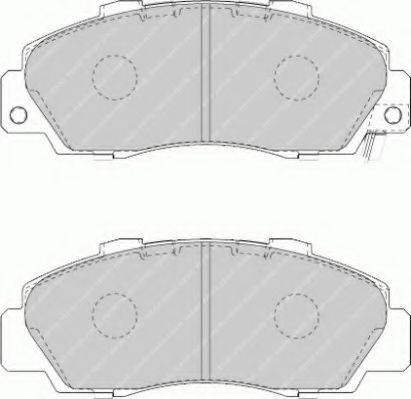 FERODO FSL1505 Комплект гальмівних колодок, дискове гальмо