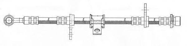 FERODO FHY3084 Гальмівний шланг