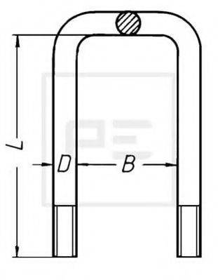 PE AUTOMOTIVE 14500900A Драбина ресори