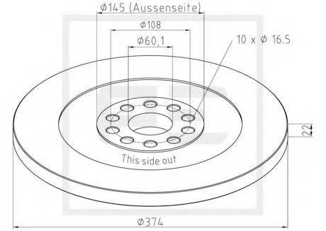 PE AUTOMOTIVE 016.282-00A