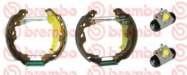 BREMBO K59049 Комплект гальмівних колодок