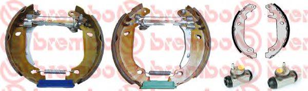 BREMBO K68044 Комплект гальмівних колодок