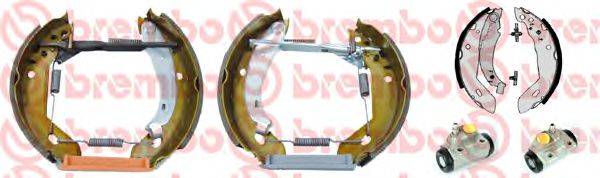 BREMBO K68048 Комплект гальмівних колодок