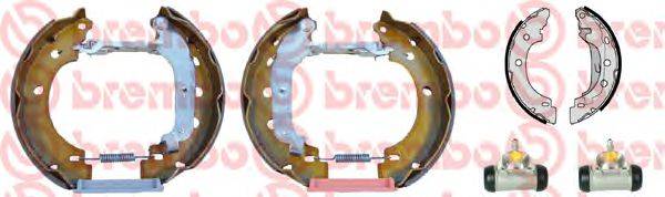 BREMBO K68071 Комплект гальмівних колодок