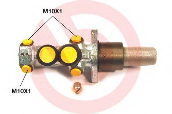 BREMBO M61058 головний гальмівний циліндр