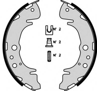 BREMBO S11503 Комплект гальмівних колодок