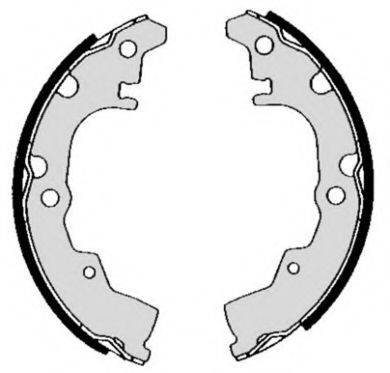 BREMBO S16502 Комплект гальмівних колодок