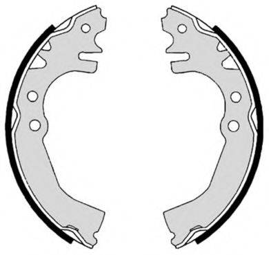 BREMBO S16513 Комплект гальмівних колодок