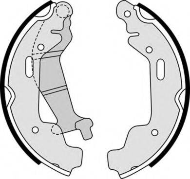 BREMBO S59516 Комплект гальмівних колодок