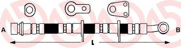 BREMBO T28006 Гальмівний шланг