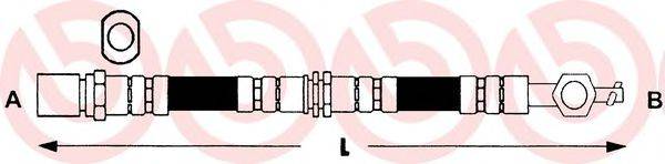 BREMBO T83033 Гальмівний шланг