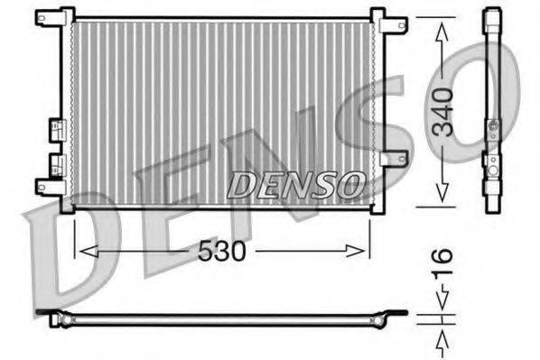 DENSO DCN01011 Конденсатор, кондиціонер