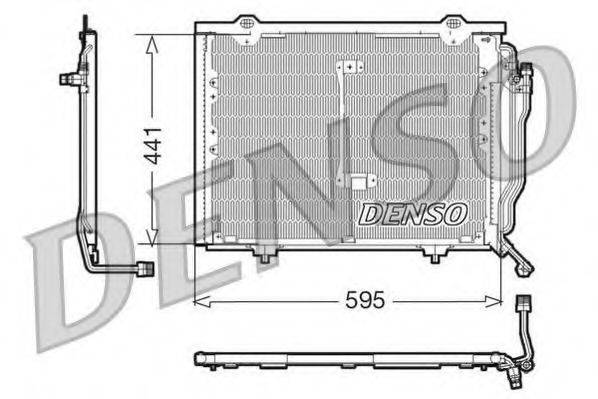 DENSO DCN17012 Конденсатор, кондиціонер