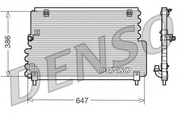 DENSO DCN33004 Конденсатор, кондиціонер