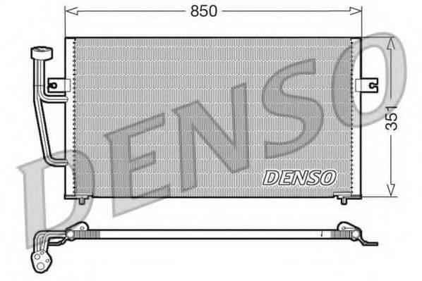 DENSO DCN33007 Конденсатор, кондиціонер