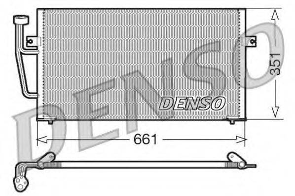 DENSO DCN33008 Конденсатор, кондиціонер