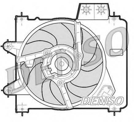 DENSO DER09244 Вентилятор, охолодження двигуна