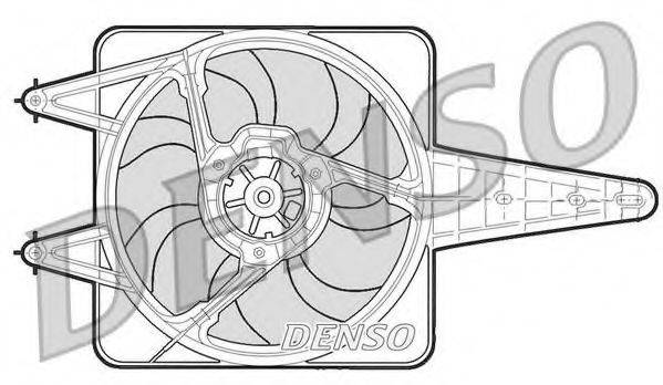 DENSO DER13203 Вентилятор, охолодження двигуна