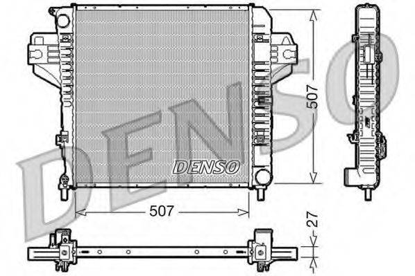 DENSO DRM06030 Радіатор, охолодження двигуна