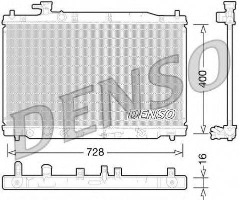 HONDA 19010RZA901 Радіатор, охолодження двигуна