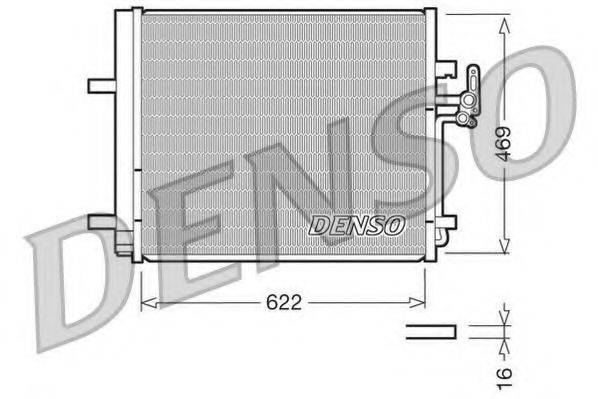 DENSO DCN10016 Конденсатор, кондиціонер