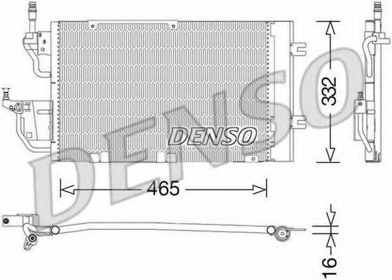 DENSO DCN20037 Конденсатор, кондиціонер