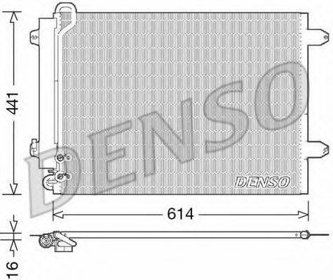 DENSO DCN32008 Конденсатор, кондиціонер