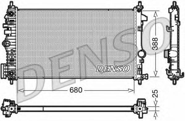 DENSO DRM20108 Радіатор, охолодження двигуна