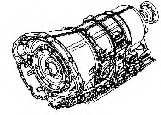 ZF 1070012041 Автоматична коробка передач