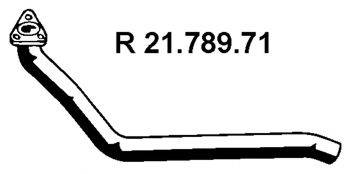 EBERSPACHER 2178971 Труба вихлопного газу