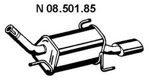 EBERSPACHER 0850185 Глушник вихлопних газів кінцевий