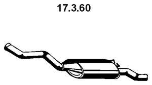 EBERSPACHER 17360 Глушник вихлопних газів кінцевий