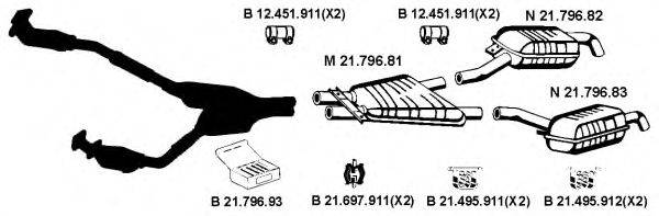 EBERSPACHER 212137 Система випуску ОГ