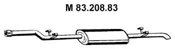 EBERSPACHER 8320883 Середній глушник вихлопних газів