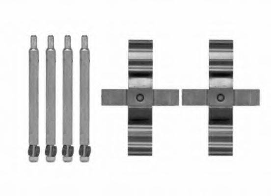 MINTEX MBA1794 Комплектуючі, колодки дискового гальма