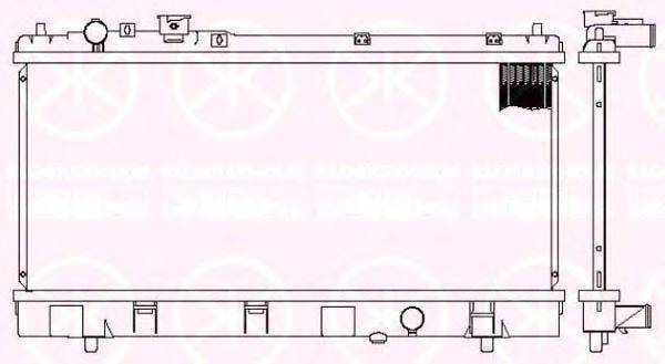 KLOKKERHOLM 3475302151 Радіатор, охолодження двигуна