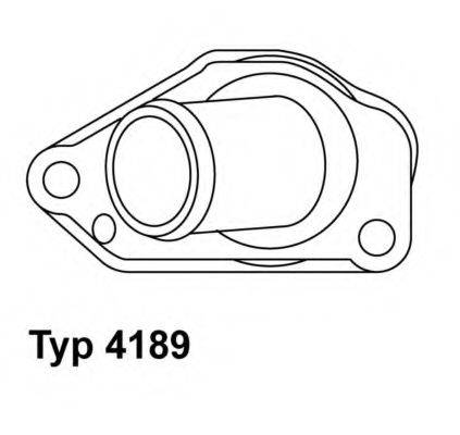 WAHLER 418987D Термостат, охолоджуюча рідина