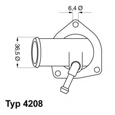 WAHLER 420892D Термостат, охолоджуюча рідина