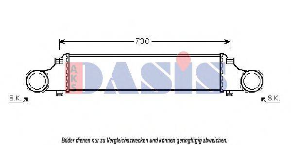 AKS DASIS 127000N Інтеркулер