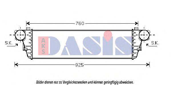 AKS DASIS 127170N Інтеркулер