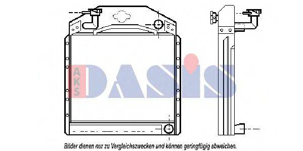 MERCEDES-BENZ 3465006103 Радіатор, охолодження двигуна