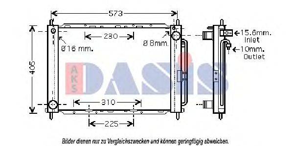 AKS DASIS 180078N модуль охолодження