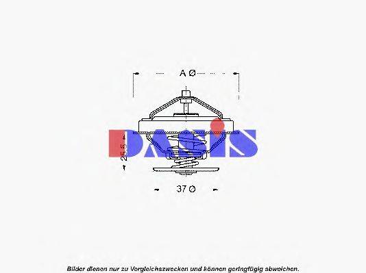 AKS DASIS 750724N Термостат, охолоджуюча рідина