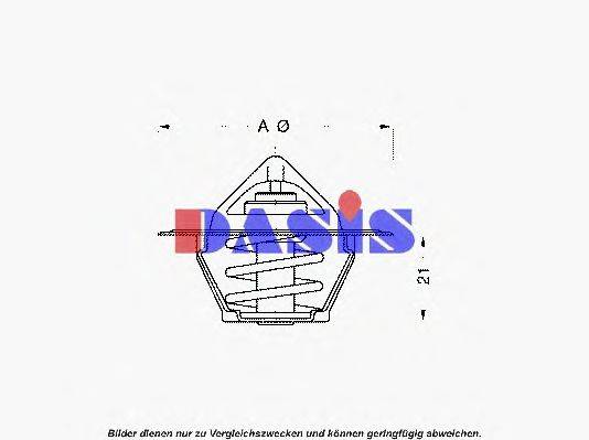 AKS DASIS 750937N Термостат, охолоджуюча рідина